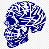 Unique Skull In DXF