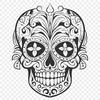 Unique Skull In SVG Format - Free Download