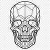 Creative Skull - Laser Cutter DXF