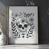 Beautiful Skull - Craft SVG Free Download