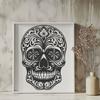 Skull Printable Image In SVG, PNG, PDF And DXF Formats