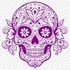 Unique Skull Digital Artwork - Free PNG