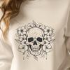 Ornate Skull - DXF Format