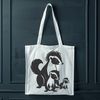 Wildlife Whimsy Illustration A stylized vector illustration of a skunk, a common wild animal found in many parts of North America.