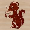 Wild Skunk Illustration Vector Art A simple illustration of a wild animal, specifically a skunk, in vector format.