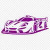 Vector Racer Design A high-quality vector illustration of a racing car with sleek design and detailed features.