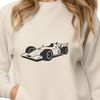 Speedster SVG Graphic Design Racing car illustration designed as vector art, suitable for commercial or personal use in various formats including SVG.