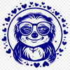 Sloth Digital Artwork In PNG File Format For Free Download