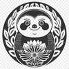 Stunning Sloth Image - Free SVG Download