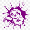 Sloth Drawing In SVG, PNG, PDF And DXF File Formats