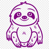 Sloth In DXF Format - Free Commercial Use License