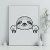 Unique Sloth SVGs - Free Download