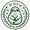 Free Sloth Files For Digital Download In PNG Format