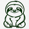 Sloth In PNG Format - Free Commercial Use License