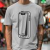 A high-tech smartphone designed with clean lines and minimalist aesthetic.