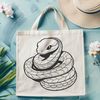 Slinky SVG Illustration Illustrative representation of a snake in vector format.