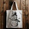 Artistic Snowman In PNG - Free Download