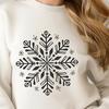 Snowflake Clip Art In PNG & SVG - Free Digital Download