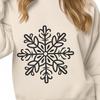 Unique Snowflake Stencil