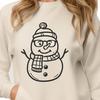 Stunning Snowman Illustration - Free PNG