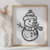 Snowman In PNG Format - Free Digital Download, Commercial Use