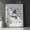 Unique Snow Vector Drawing