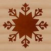 Free SVG Winter Silhouette Download A delicate winter silhouette of a snowflake in vector design.