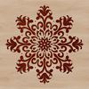 Free Snowflake Clip Art for Christmas Crafts An intricately detailed vector illustration of a snowflake, perfect for Christmas-themed projects and crafts.