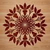 Free Snowflake SVG Clip Art Design A delicate, symmetrical snowflake design for winter-themed projects.