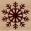 Beautiful Winter Design A intricately detailed vector snowflake design.
