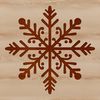 Free Snowflake Illustration for Your Projects Illustrative snowflake design created with vector art.