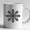 Snowflake Vector Art In SVG, PNG, PDF And DXF File Formats