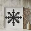 Snowflake Drawing In PNG & SVG - Free Digital Download