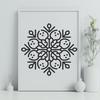 Creative Snowflake DXF