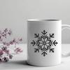 Snowflake Vector Illustration In SVG File Format For Free Download