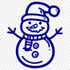 Beautiful Snowman PDF - For Cricut Project