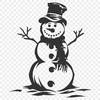 Free Snowman Vector Illustration