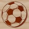 Soccer Ball Illustration SVG A detailed illustration of a football ball with intricate design elements.