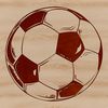 A beautiful soccer ball SVG design A vector illustration of a football ball with precise details, suitable for graphic design projects.