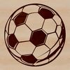 Free SVG Soccer Ball Design A high-resolution SVG illustration of a soccer ball.