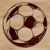 High-Resolution Soccer Ball Illustration A high-quality digital illustration of a soccer ball, suitable for vector graphics design and commercial or personal use.