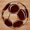 Free Vector Soccer Ball Graphics A digital illustration of a soccer ball, designed for vector graphics.