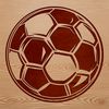 A 3D illustration of a football ball, suitable for vector designs and commercial use.