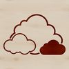A stylized illustration of a cloud in a digital format.
