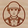 Soldier Digital Illustration A detailed digital illustration of a soldier in uniform.