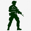 Professional Soldier Illustration An SVG vector graphic representation of a soldier, suitable for various uses including commercial and personal projects.
