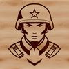 Free Vector Illustration of a Military Man A military man in uniform, represented as a vector graphic.
