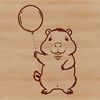 A vector graphic design of a capybara, suitable for use in various digital applications and creative projects.