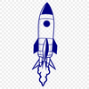 Vector Spaceship Silhouette A futuristic spaceship design made from vector shapes, suitable for cutting machines like Cricut or laser cutters.