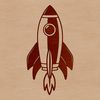 High-Tech Spaceship Vector Graphic A high-resolution, scalable vector graphic (SVG) illustration of a futuristic spaceship in space.